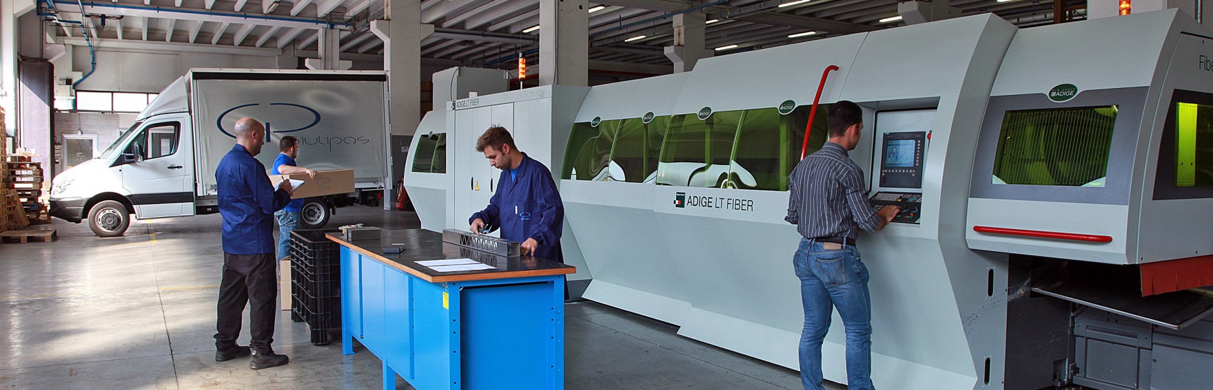 tecnologia fiber laser tubo Brescia